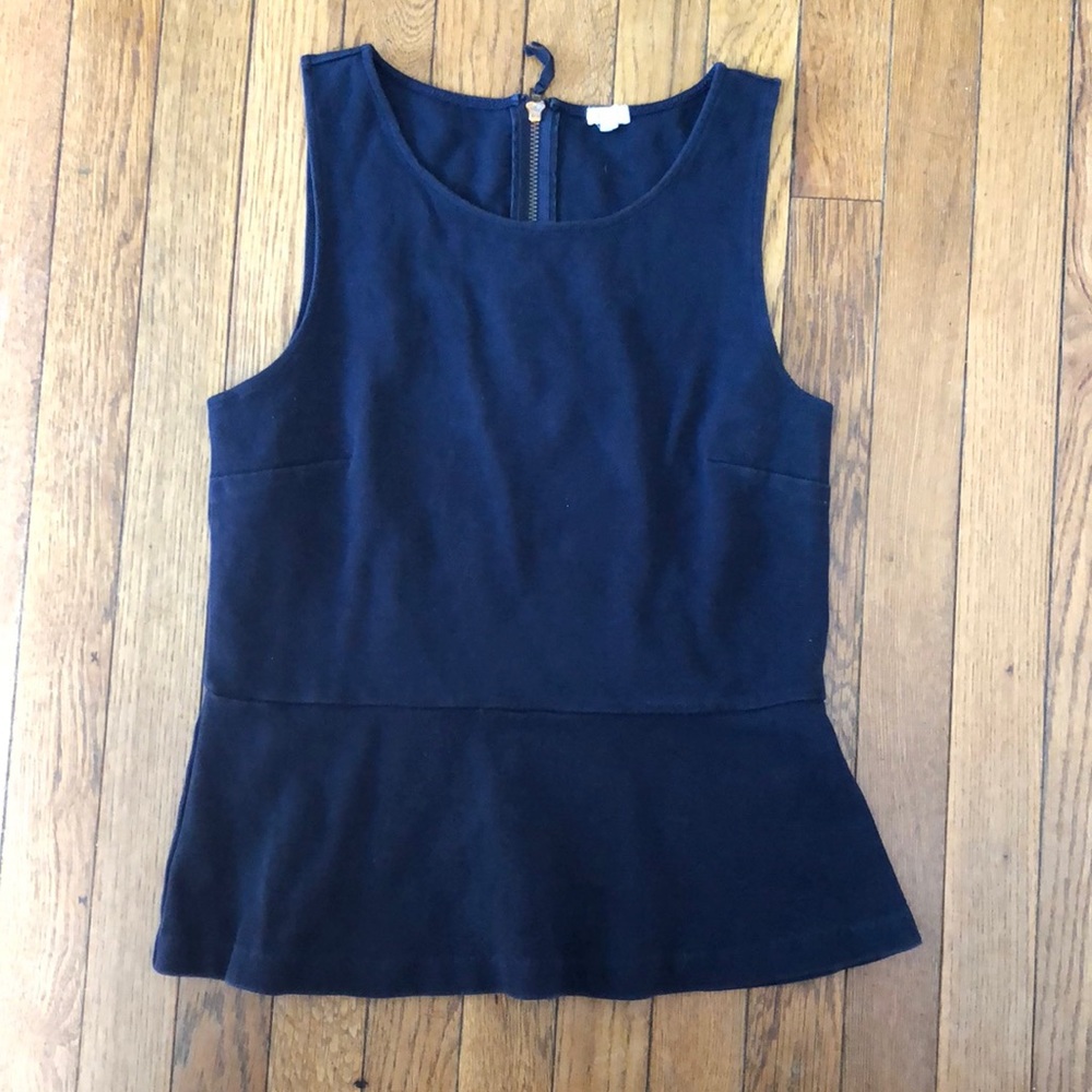 J crew peplum top